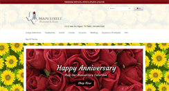 Desktop Screenshot of mainstreetflowersandmore.com