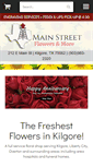Mobile Screenshot of mainstreetflowersandmore.com